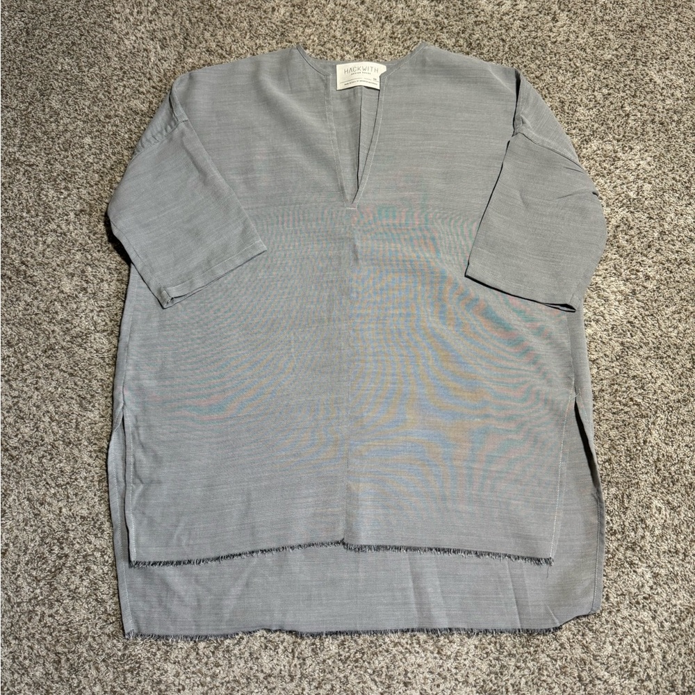 Hackwith Design House Linen Tunic - M/L